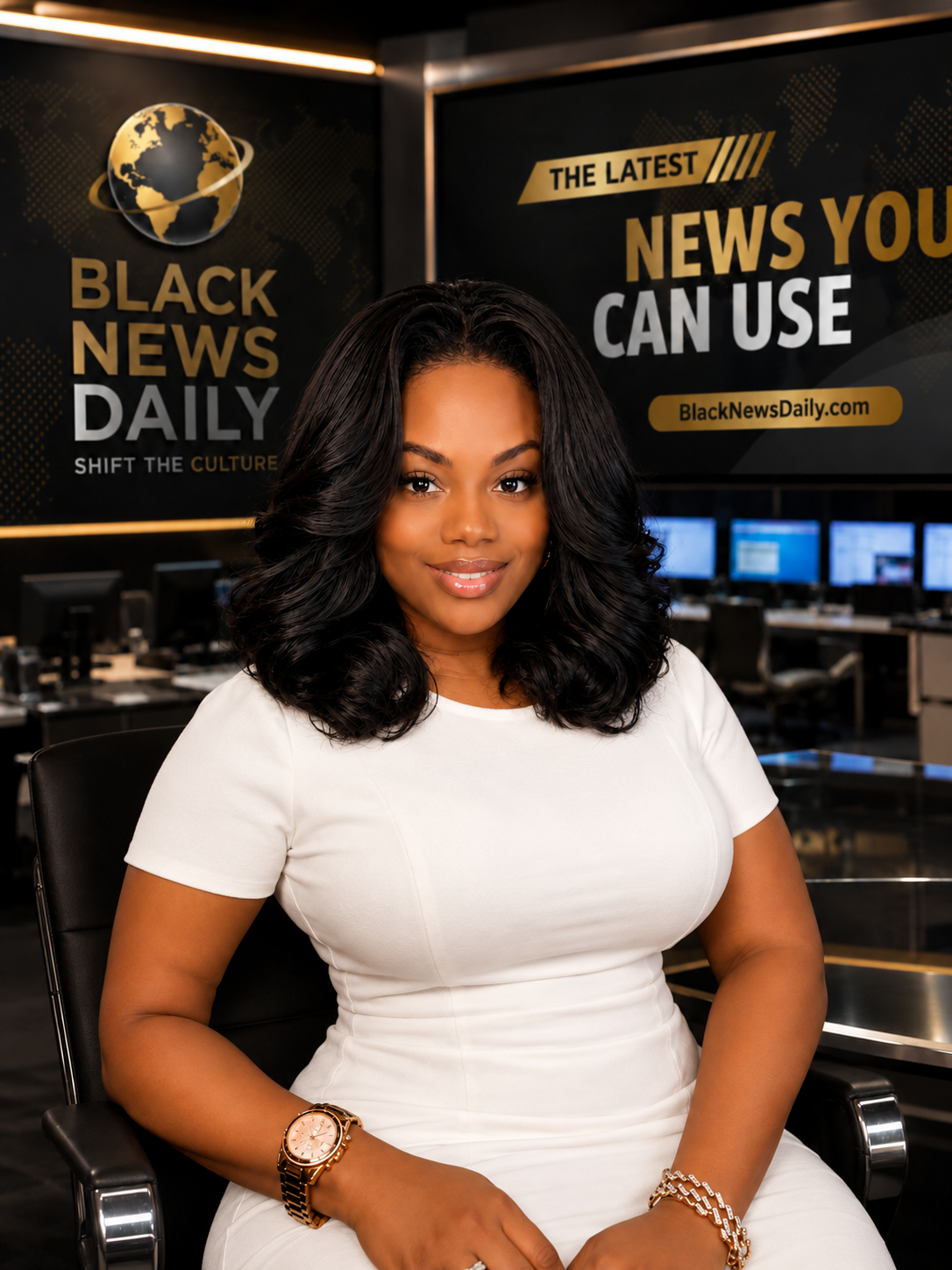 Stephanie Rose, Founder, CEO and Editor-in-Chief of Black News Daily