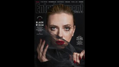 Photo of Black Widow: Scarlett Johansson opens her ledger for EW’s cover story