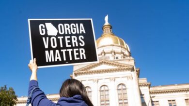 Photo of Georgia Voter Suppression Bills: Republican Corporate Donors Stay Silent