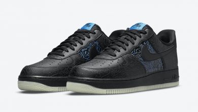 Photo of Space Jam x Nike Air Force 1 Low Computer Chip • KicksOnFire.com