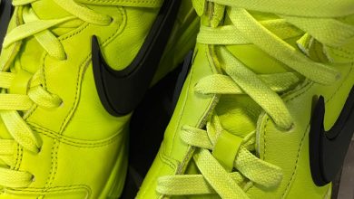 Photo of Ambush x Nike Dunk High ‘Atomic Green’ CU7544-300 Release Date