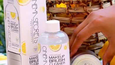 Photo of Cinema Secrets Tropical Lemon Makeup Brush Cleaner -A Clear Formula!