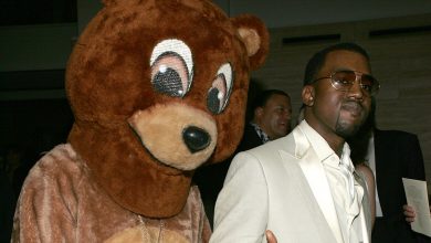 Photo of ‘The College Dropout’ Bear Costume Worn By Kanye West Could Be Yours For $1M, Say Its Owner