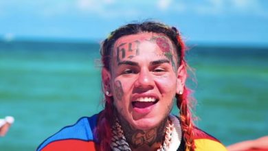 Photo of Tekashi 6ix9ine Re-Emerges With Cake And Ice Cream, Blows A Bag For Jade’s Birthday