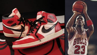Photo of Michael Jordan’s ‘Broken Foot Game’ Air Jordan 1s Sell For Over $400K