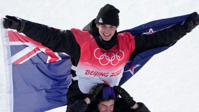 Photo of New Zealand pockets gold in men’s ski halfpipe, USA rounds out podium