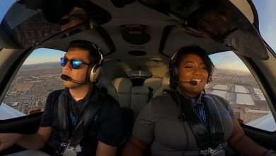 Photo of Black Student Pilot Wants to Help Change the Complexion of the Cockpit