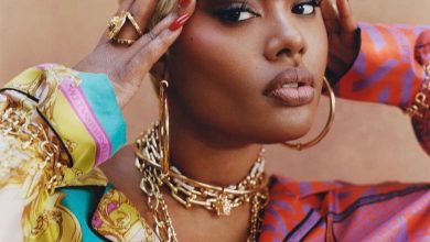 Photo of Precious Lee for Versace SS22 -The Gold Jewelry Spring Fashion Trend