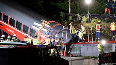 Photo of Four killed, dozens injured in apparent train derailment in Germany