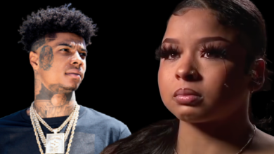 Photo of Blueface Claims Chrisean Rock Arrested After Punching Him In the Face: “She Hit Me This Time”