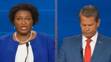 Photo of Stacey Abrams Debate Outclasses Brian Kemp In First Meeting