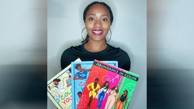 Photo of Black Woman, Former Corporate Auditor Turned Book Illustrator, Launches Coloring Books For Children and Adults