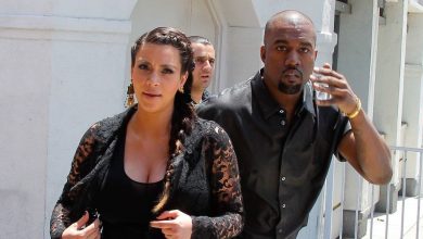 Photo of Kim Kardashian Blames Kanye For Viral “Flamin’ Hot Cheetos” Outfit