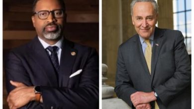 Photo of NAACP President Derrick Johnson and Sen. Chuck Schumer Team Up to Call for Biden to Cancel Student Loan Debt to Help Close Racial Wealth Gap