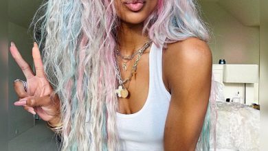 Photo of Unicorn Hair Color -Ciara’s Vivacious Beachy Wave Hair Look!