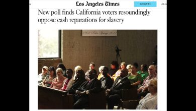 Photo of Tariq Nasheed: California Voters Oppose Reparations For FBA. So?