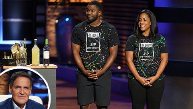 Photo of Couple’s Black-Owned Wine Brand Hits $1M in Sales After ‘Shark Tank’ Deal with Mark Cuban
