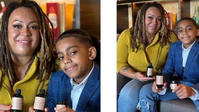 Photo of Black Mom and Son Duo Make History With New Vegan and Gluten-Free Skincare Line For Kids