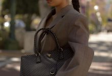 Photo of Prada Galleria Bag Modeled by Actress Yara Shahidi