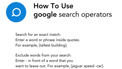 Photo of An Updated List Of Google Search Operators –