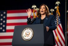 Photo of Kamala Harris Holds Slight Lead Over Trump, New Poll Suggests