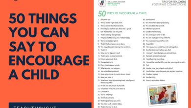 Photo of Things You Can Say To Encourage A Child