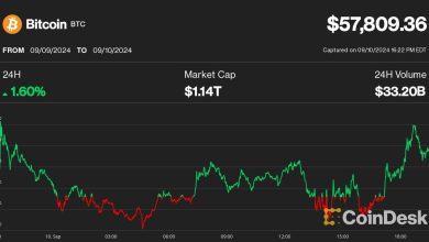 Photo of Bitcoin (BTC) Price Nears $58K Ahead of Harris-Trump Debate; Crypto Markets Exposed to Short Squeezes, Says Analyst