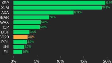 Photo of CoinDesk 20 Performance Update: XRP Surges 19.6% As Index Climbs Higher