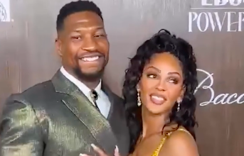 Photo of Jonathan Majors And Meagan Good Announce Engagement At Ebony Power 100 Event