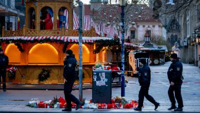 Photo of German Christmas market attack suspect charged with five counts of murder; aggravated assault