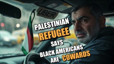 Photo of Palestinian Refugee Says Black Americans Are Cowards