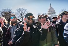 Photo of Ex-Proud Boys leader Enrique Tarrio arrested near Capitol on assault charge after press conference