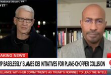 Photo of Van Jones calls President Trump ‘kindergartner’ for blaming DCA plane crash on DEI