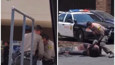 Photo of Jury Convicts L.A. Deputy Who Bodyslammed Black Woman, Pinned Knee on Her Neck, and Pepper-Sprayed Her Twice for Filming Arrest