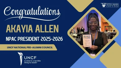 Photo of Akayia Allen Makes History as Stillman College’s First UNCF National Pre-Alumni Council President