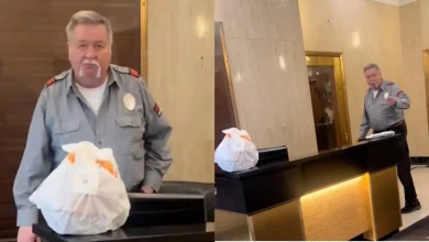 Photo of White Security Guard Berates Black DoorDasher Trying to Deliver Food—Then Instantly Switches Up When White Customer Arrives, Video Shows