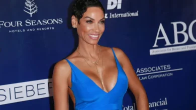 Photo of Nicole Murphy Turns Heads in All White Look