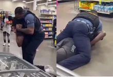 Photo of Video of Off-Duty Kansas City Cop Taking Down Grocery Shopper with Chokehold-Like Move Sparks Controversy