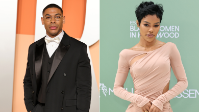 Photo of Teyana Taylor and Aaron Pierre spark romance rumors