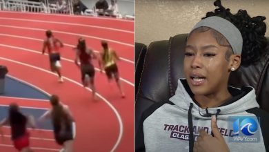 Photo of Teen track star at the center of viral baton controversy says she would ‘never hit somebody on purpose’