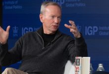 Photo of Ex-Google CEO Eric Schmidt is the newest Big Tech-to-space exec