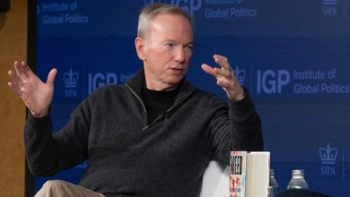 Photo of Ex-Google CEO Eric Schmidt is the newest Big Tech-to-space exec