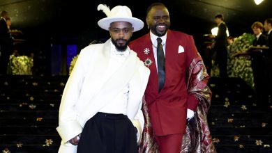Photo of The Black Dandy at the Met Gala