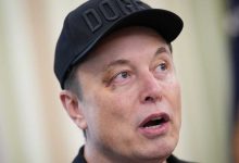 Photo of Musk sported a black eye during Oval Office send-off