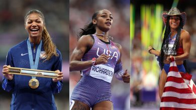 Photo of Gabby Thomas, Sha’Carri Richardson, And Tara Davis-Woodhall Join ATHLOS Track And Field League’s Ownership Group