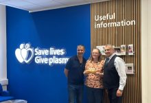Photo of Ministerial ‘thank you’ to Black Country boss for 200 blood plasma donations