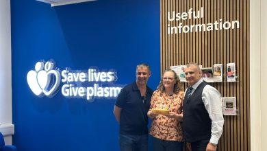 Photo of Ministerial ‘thank you’ to Black Country boss for 200 blood plasma donations