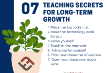 Photo of 6 Secrets For Incredible Growth As A Teacher