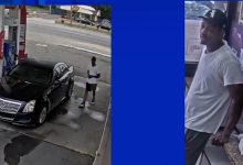 Photo of Detroit police search for man who threw brick at business owner’s car after being denied free drink