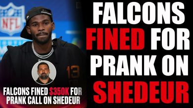 Photo of Falcons Fined For Prank on Shedeur